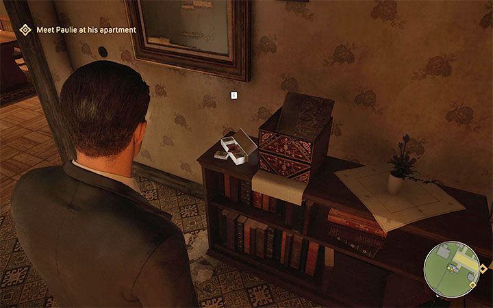 Karta jest wewnątrz domu Tommyego w dzielnicy Oakwood - Mafia Definitive Edition: Karty Cigarette Cards - sekret, znajdźka - Mafia 1 Definitive Edition - poradnik, solucja
