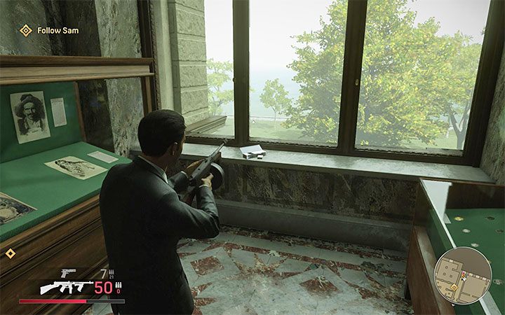 Kartę możesz znaleźć wewnątrz budynku galerii sztuki i jest to możliwe tylko podczas rozgrywania finałowej głównej misji Śmierć sztuki - Mafia Definitive Edition: Karty Cigarette Cards - sekret, znajdźka - Mafia 1 Definitive Edition - poradnik, solucja
