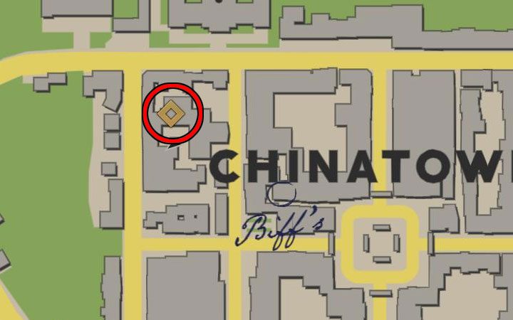Karta jest wewnątrz budynku w dzielnicy Chinatown, w którym stacza się walki w ramach głównej misji Lepiej się przyzwyczajaj - Mafia Definitive Edition: Karty Cigarette Cards - sekret, znajdźka - Mafia 1 Definitive Edition - poradnik, solucja