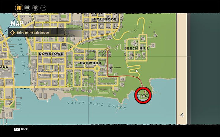 Sekret ten najłatwiej jest odnaleźć w trybie Free Ride, gdyż jest on obok latarni morskiej znajdującej się na południe od dzielnicy Beech Hill - Mafia Definitive Edition: Magazyny Super Science Stories - sekret, znajdźka - Mafia 1 Definitive Edition - poradnik, solucja
