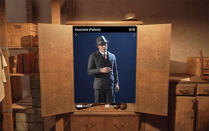 Associate - Strój współpracownika możesz wybrać z nakryciem głowy lub bez - Mafia Definitive Edition: Zmiana wyglądu bohatera - czy jest możliwa? - Mafia 1 Definitive Edition - poradnik, solucja