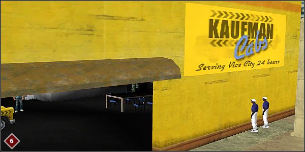 Kaufman Cabs - Numer 5-7 | Assets | Grand Theft Auto Vice City - Grand Theft Auto: Vice City - poradnik do gry