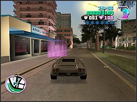 Czas odwiedzić jeden z ciekawszych przybytków w Vice City - sklep z bronią - Back Halley Bowl Ken Rosenberg - Grand Theft Auto: Vice City - poradnik do gry