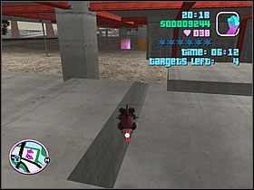 Cel pierwszy: beczka na samym dole konstrukcji - Demolition Man Avery Carrington - Grand Theft Auto: Vice City - poradnik do gry