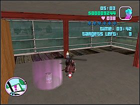 Cel czwarty i ostatni: beczka na trzecim piętrze - Demolition Man Avery Carrington - Grand Theft Auto: Vice City - poradnik do gry