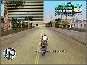 Najtrudniejsza część jeśli jesteś na motorze - Two Bit Hit Avery Carrington - Grand Theft Auto: Vice City - poradnik do gry