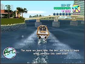 Jak tylko zacznie się wyścig, musisz od razu dać gaz do dechy i pędzić przed siebie - Supply & Demand Ricardo Diaz i Kent Paul - Grand Theft Auto: Vice City - poradnik do gry