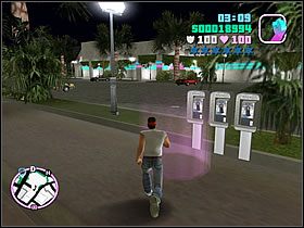 Budkę znajdziesz nieopodal hotelu, przy stacji benzynowej - Road Kill - Bonus Budka Telefoniczna - Grand Theft Auto: Vice City - poradnik do gry