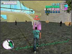 Tym razem budka telefoniczna jest zlokalizowana na lotnisku - Check Out at the Check In - Bonus Budka Telefoniczna GTA Vice City - Grand Theft Auto: Vice City - poradnik do gry