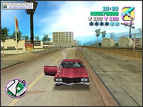 Zabierz czym prędzej jakiś dobry wóz i ruszaj do dzielnicy Downtown - Check Out at the Check In - Bonus Budka Telefoniczna GTA Vice City - Grand Theft Auto: Vice City - poradnik do gry