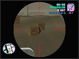 Na koniec pozostanie czyszczenie okolicy przy pomocy karabinu snajperskiego - Loose Ends - Bonus Budka Telefoniczna - Grand Theft Auto: Vice City - poradnik do gry