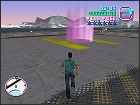 Wyjdź z kompleksu i skieruj się na pobliskie lotnisko - Loose Ends - Bonus Budka Telefoniczna - Grand Theft Auto: Vice City - poradnik do gry