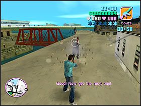 Dookoła pojawią się jednostki specjalnie, a Ciebie zacznie ścigać policja - Juju Scramble - Bonus Auntie Paulet - Grand Theft Auto: Vice City - poradnik do gry