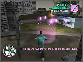 Wejdź na dach i stań w wyznaczonym punkcie - Dirty Lickins - Bonus Auntie Paulet - Grand Theft Auto: Vice City - poradnik do gry