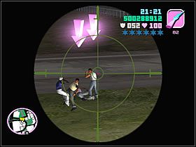 Zdejmuj Haitańczyków (nie wolno Ci zabijać swoich, gdy zginą wszyscy misja zakończy się niepowodzeniem) - Dirty Lickins - Bonus Auntie Paulet - Grand Theft Auto: Vice City - poradnik do gry