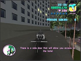 Musisz dostać się do hotelu naprzeciwko domku, w którym znajduje się teraz Candy - Marthas Mug Shot - Asset Film Studio - Grand Theft Auto: Vice City - poradnik do gry