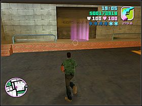 Czas uciekać co sił w nogach do drukarni - Hit the Courier - Asset Print Works - Grand Theft Auto: Vice City - poradnik do gry