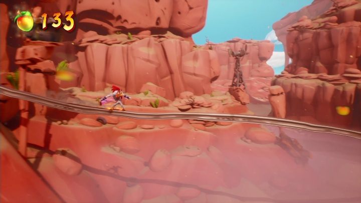 Czas na zjawiskowy zjazd po poręczy - Crash 4: Niezły Młyn solucja, opis przejścia - Crash Bandicoot 4 - poradnik, solucja