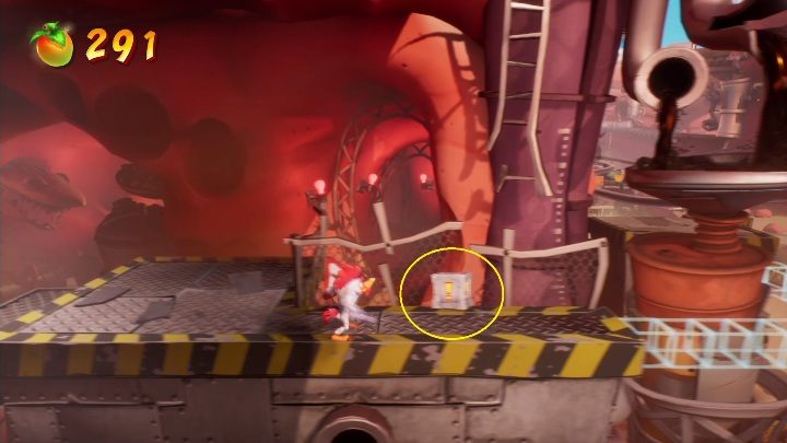 Czas na kolejną nową mechanikę - Crash 4: Niezły Młyn solucja, opis przejścia - Crash Bandicoot 4 - poradnik, solucja