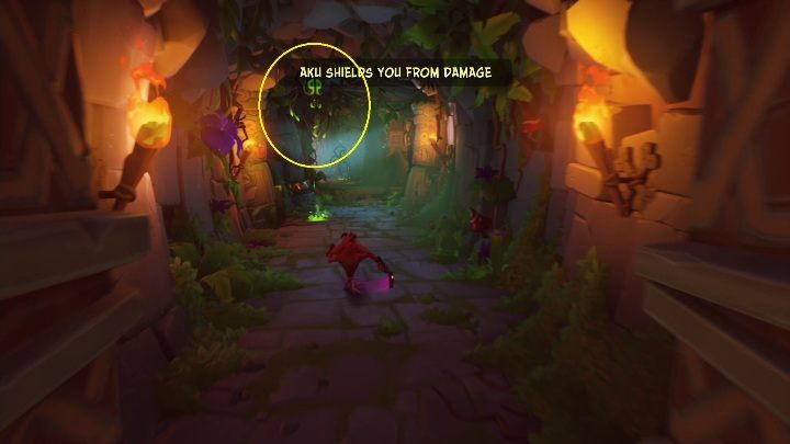 W pewnym momencie trafisz do świątyni spowitej mrokiem i trującymi pająkami - Crash 4: Niegrzeczna pobudka solucja, opis przejścia - Crash Bandicoot 4 - poradnik, solucja