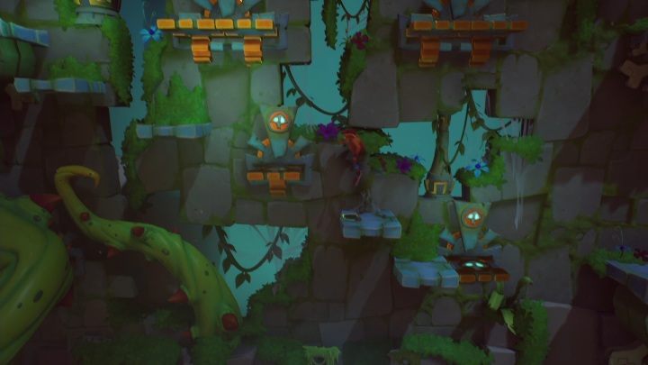 Ostateczny koniec planszy jest na samej górze - Crash 4: Niegrzeczna pobudka solucja, opis przejścia - Crash Bandicoot 4 - poradnik, solucja