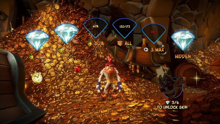 Na mapie Zew Łupów możesz zdobyć 6 diamentów - Crash 4: Zew Łupów - solucja, opis przejścia - Crash Bandicoot 4 - poradnik, solucja