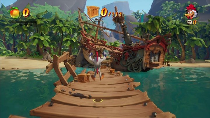Na mapie Zew Łupów możesz zdobyć 173 skrzynie - Crash 4: Zew Łupów - solucja, opis przejścia - Crash Bandicoot 4 - poradnik, solucja