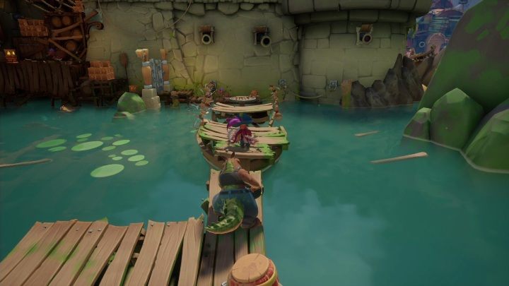 Przejdź dalej pomiędzy przeciwnikami - bez problemu możesz spychać ich za pomocą swojego ogona - Crash 4: Morska bryza - solucja, opis przejścia - Crash Bandicoot 4 - poradnik, solucja