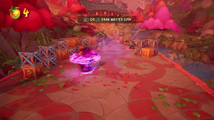 Na samym początku levelu otrzymasz maskę, która umożliwi Ci niszczenie przeciwników, skrzyń oraz dalekie skoki - Crash 4: Kręcioł - solucja, opis przejścia - Crash Bandicoot 4 - poradnik, solucja