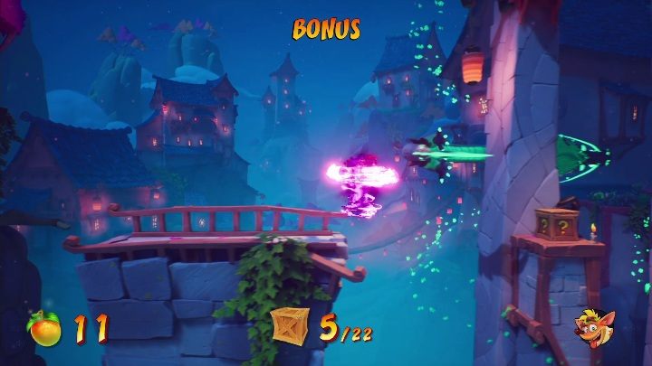 Na tym bonusowym poziomie możesz zdobyć 22 skrzynie - Crash 4: Na spokojnie - solucja, opis przejścia - Crash Bandicoot 4 - poradnik, solucja