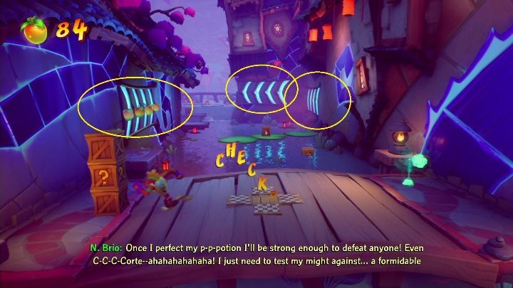 Ciąg dalszy wymaga pewnego opracowania nowej mechaniki - Crash 4: Bez balansu - solucja, opis przejścia - Crash Bandicoot 4 - poradnik, solucja
