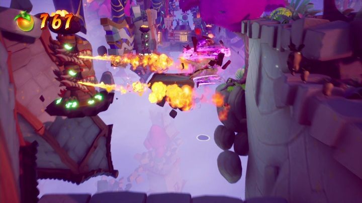 Ostatnia prosta to banał w porównaniu do reszty poziomu - Crash 4: Bez balansu - solucja, opis przejścia - Crash Bandicoot 4 - poradnik, solucja