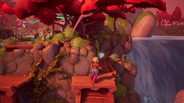 Ukryty diament znajduje się zaraz za przejście po ścianie, po prawej stronie - Crash 4: Magiczna mieszanka - solucja, opis przejścia - Crash Bandicoot 4 - poradnik, solucja
