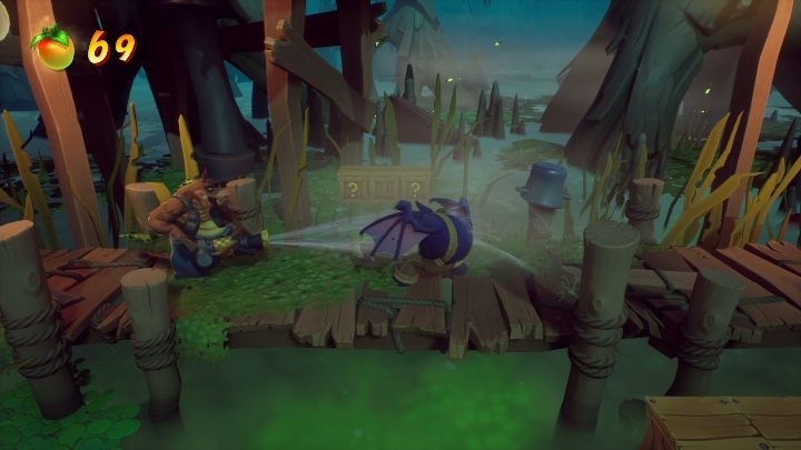 Pamiętaj, że Twoja broń nie zabija przeciwników - Crash 4: Domowa kuchnia - solucja, opis przejścia - Crash Bandicoot 4 - poradnik, solucja