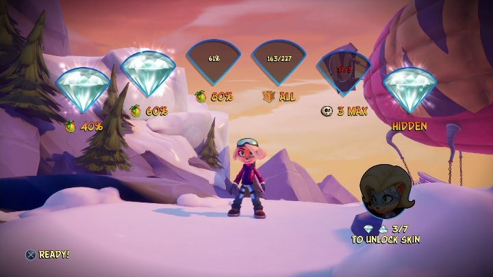 Na mapie Polarny rajd możesz zdobyć 6 diamentów - Crash 4: Polarny rajd - solucja, opis przejścia - Crash Bandicoot 4 - poradnik, solucja