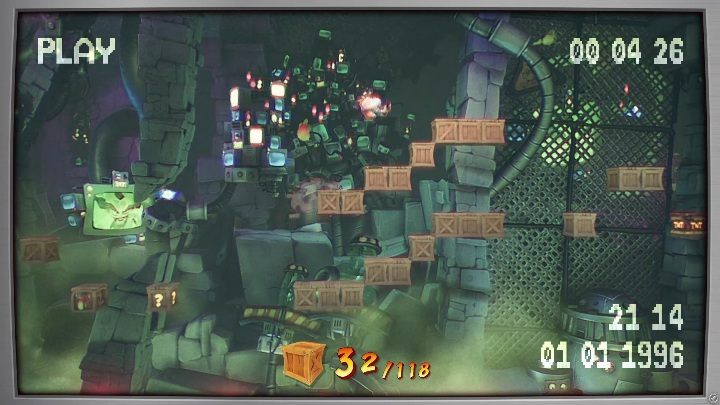 Aby odblokować dodatkowe poziomy musisz zdobyć kasetę i dotrwać z nią do końca planszy - Crash 4: Poziomy z retrospekcjami - jak odblokować? - Crash Bandicoot 4 - poradnik, solucja