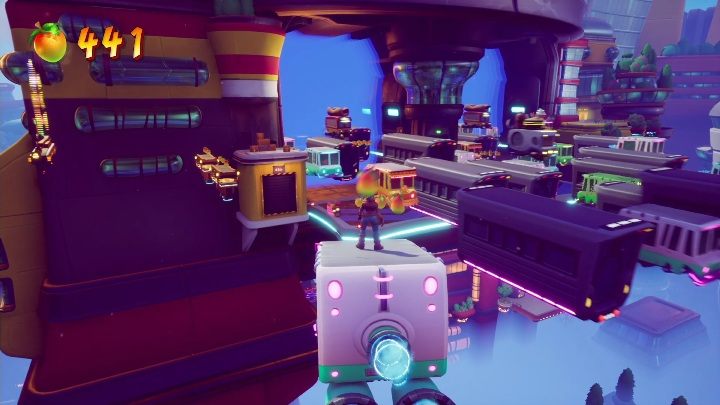 Mapa kończy się dwoma długimi etapami - Crash 4: Godzina szczytu - solucja, opis przejścia - Crash Bandicoot 4 - poradnik, solucja