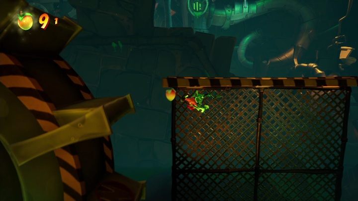 Po dostaniu maski musisz wskoczyć na koła zębate - Crash 4: Fabryka Nitro - solucja, opis przejścia - Crash Bandicoot 4 - poradnik, solucja
