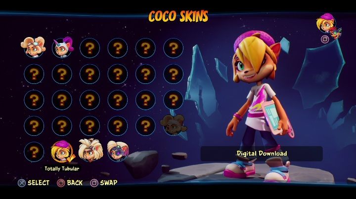 Sposób odblokowania: pobierz wersję cyfrową - Crash 4: Coco - skórki, jak odblokować - Crash Bandicoot 4 - poradnik, solucja
