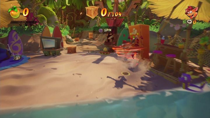 Crash jest dostępny od początku gry - Crash 4: Crash - poziomy, umiejętności - Crash Bandicoot 4 - poradnik, solucja