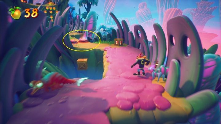 Wracamy do śliskiej masy - Crash 4: Awaryjne lądowanie - solucja, opis przejścia - Crash Bandicoot 4 - poradnik, solucja