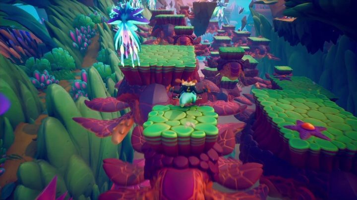 Poruszając się po żółwiach staraj się trzymać zawsze środkowej części skorupy - Crash 4: Awaryjne lądowanie - solucja, opis przejścia - Crash Bandicoot 4 - poradnik, solucja
