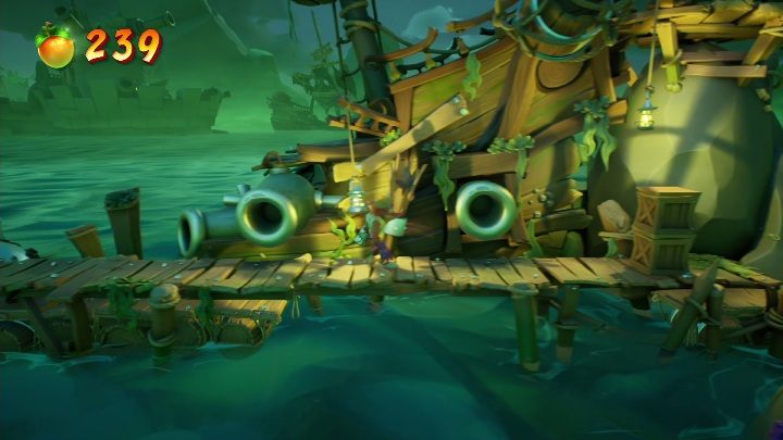 Droga zaprowadzi Ci krótkiej planszy, na której możesz zdobyć kilka skrzynek - Crash 4: Zielony klejnot - gdzie znaleźć, lokalizacja diamentu - Crash Bandicoot 4 - poradnik, solucja