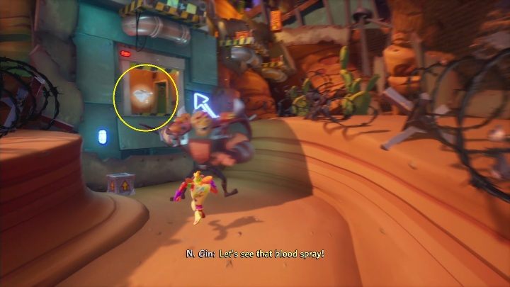 Po przeklinaniu skrzyni możesz wrócić na poziom i iść dalej - Crash 4: Diamenty - gdzie znaleźć, lokalizacja - Crash Bandicoot 4 - poradnik, solucja