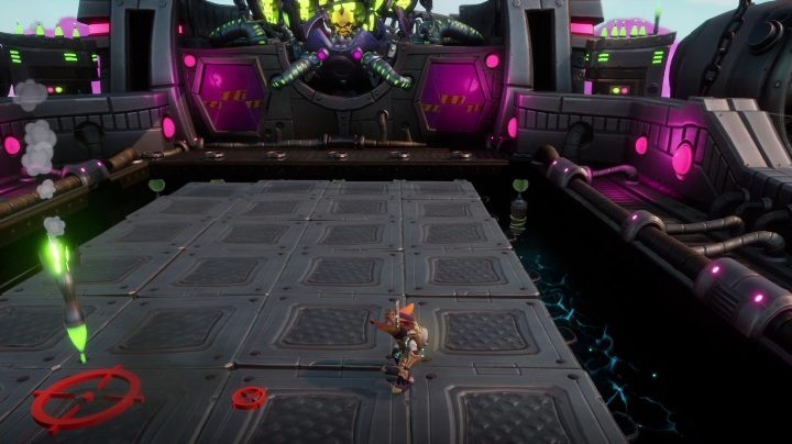 Ostatnie wyzwanie, połączenie rakiet, fal i opadania terenu - Crash 4: Neo Cortex - boss, jak pokonać - Crash Bandicoot 4 - poradnik, solucja