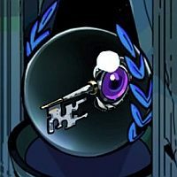 Symbol ten prowadzi do komnaty, w której możecie znaleźć Klucz chtoniczny - to przedmioty zużywalne wykorzystywane w Domu Hadesa do kupowania broni i odblokowywania nowych talentów - Hades: Co oznaczają symbole przy przejściach i drzwiach? - Hades - poradnik do gry