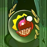 Symbol ten prowadzi do komnaty z Granatem Mocy, który może być użyty do awansowania na wyższy poziom jednego z posiadanych aktualnie darów - Hades: Co oznaczają symbole przy przejściach i drzwiach? - Hades - poradnik do gry