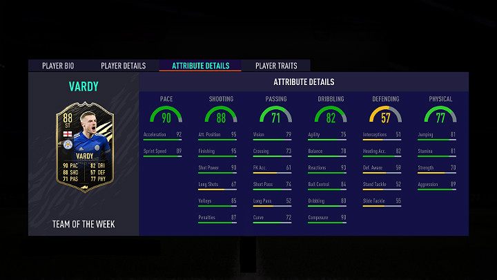 Najlepszym zawodnikiem w dwunastej odsłonie Drużyny Tygodnia w grze FIFA 21 jest Jamie Vardy - angielski piłkarz występujący na pozycji napastnika w Leicester City - FIFA 21: Drużyna Tygodnia 12 (TOTW 12) - FIFA 21 - poradnik do gry
