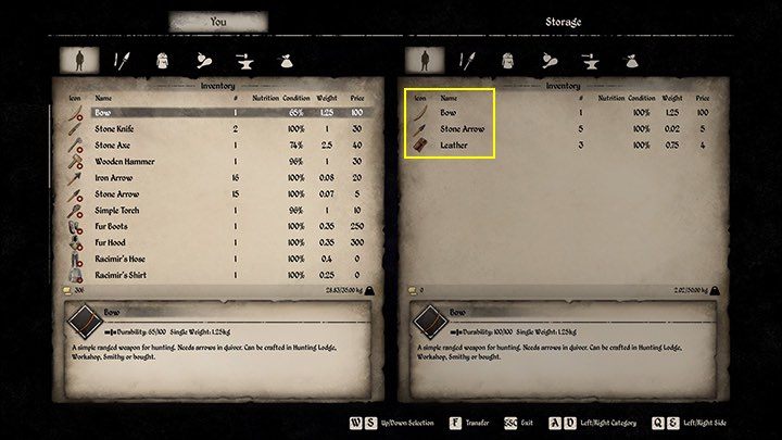 W skrzyni znajdziesz łuk i 5 strzał - Medieval Dynasty: Łuk - jak zdobyć? - Medieval Dynasty - poradnik do gry
