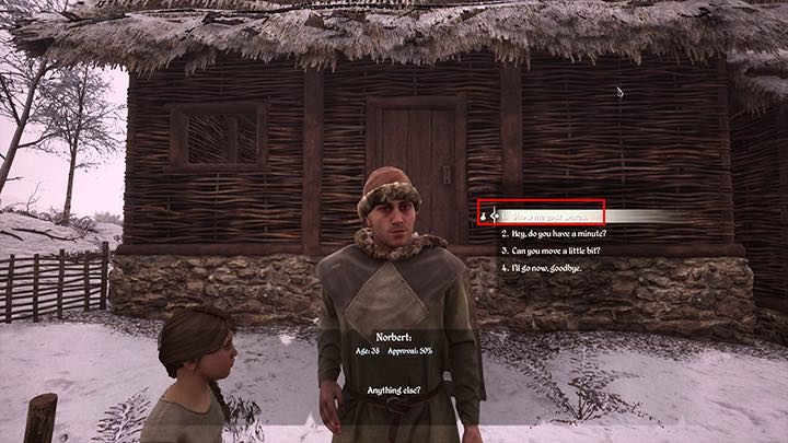 W lewej ramce z Twoim ekwipunkiem zaznacz towar do sprzedaży i wciśnij klawisz F, by sprzedać go kupcowi - Medieval Dynasty: Pieniądze - jak szybko zarabiać? - Medieval Dynasty - poradnik do gry